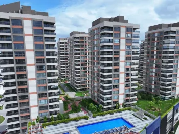 Spacious Cekmekoy apartments in top quality complex